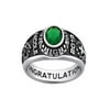 Order Now For Holiday Delivery, Freestyle Women's Classic Platinum Plated Celebrium Oval Stone Class Ring, High School or College Graduation