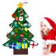 thumbnail image 1 of Conjunto De Árbol De Navidad De Fieltro Diy Adornos Desmontables, Regalos De Navidad Colgantes De Pared Para Niños Para Decoraciones Navideñas Jormftte 2034469-2, 1 of 7