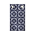thumbnail image 1 of Oriental Hanging Pocket Organizer, Folkloric Spanish Talavera Feels Cultural Characteristics of a Region, Printed Polyester Storage Bag with Pockets, 9" x 16", Night Blue and White, 1 of 2