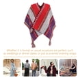 thumbnail image 3 of TABLETREANDS Capas Y Pashminas Étnicas Multicolor De Material Premium Para Mujer Y Cálida, 3 of 6