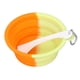 thumbnail image 2 of Cuenco Plegable Para Mascotas, Plato De Alimentación Para Mascotas De Viaje De Silicona, Portátil, 380ml Con Gancho Para Perros Y Gatos, 2 of 7