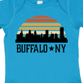 thumbnail image 4 of Inktastic Buffalo New York Skyline Retro Boys or Girls Baby Bodysuit, 4 of 5