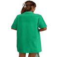 thumbnail image 6 of LYMAYTER Women's Summer 2 Piece Breathable Button-Up Shirt & Functional Pocket Shorts Tracksuit Outfit, 6 of 8