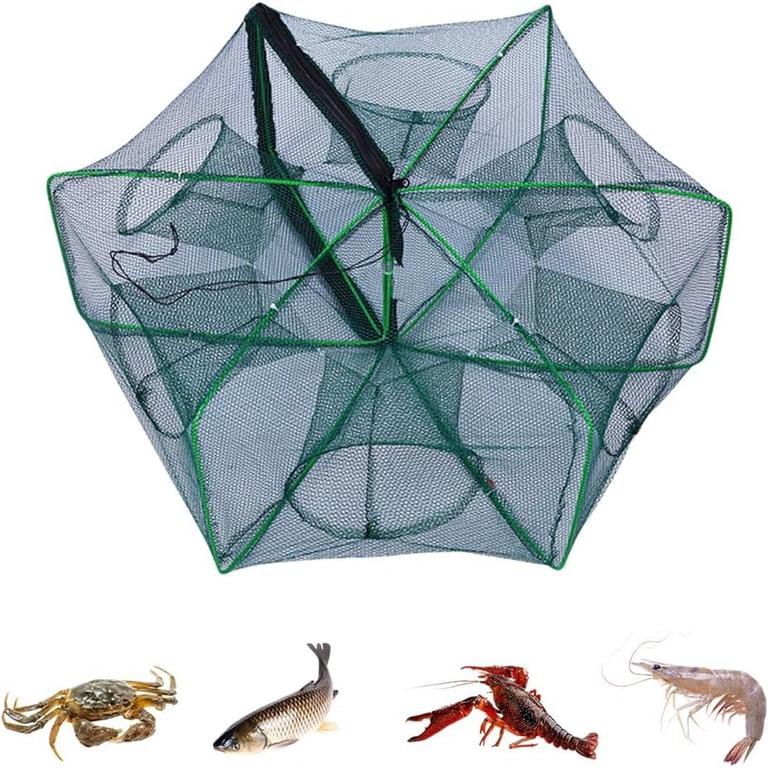collapsible crab and fish trap Promar TR-101 Crawfish/Crab 24inx18inx8in commercial fishermen Promar Collapsible Crawfish Traps TR-303