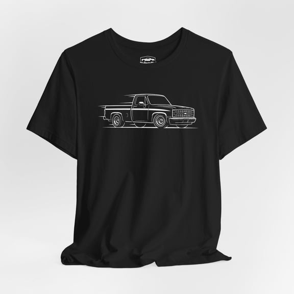 1987 Chevy C10 Squarebody Truck T-Shirt | Nightspeed Collection