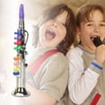 thumbnail image 1 of Musical Instrument Clarinet Toy 8 Tone Color Keys Wind Beginner Learning Toy Safe Easy Blow Durable, Skill Building Music Practice Fun, for Home Music Class Beginners Stage Play, 1 of 6