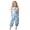 Light Blue, variant on Staki Baby Girl Cute Outfit Bunny Toddler Baby Girl Easter Outfit Rabbit Sleeveless Romper Jumpsuit Overalls Bunny Pants Leggings 1-10Y(Light Blue,9-10 Years)