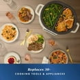 thumbnail image 5 of Crock-Pot MultiMeal Multicooker and Programmable Slow Cooker with Bake Function, Oat Milk, 5 of 6