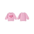 thumbnail image 2 of Rdhnmea Mommy and Me Matching Outfits Cute Bow Mama and Mini Long Sleeve Crewneck Sweatshirt Tops Mother Baby Matching Clothes, 2 of 9