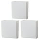 thumbnail image 1 of Cajas de almacenamiento de control remoto diversas de 3 piezas Fundas de teléfono montadas en la pared sin perforaciones, 1 of 3