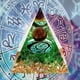 thumbnail image 2 of Regalos de estatuilla de decoración de mesa de dormitorio de casa de curación de meditación de pirámide de cristal Hugtrwg  Para estrenar, 2 of 8
