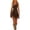 Coffee, variant on Women's Western Fringe Bodycon Mini Dress, Sleeveless V-Neck Party Dress, Country Concert Outfit for Music Festivals & Summer(Blue/M)