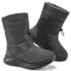 GG Horsebit Snow Boots Beige Woolen Fabric Fleece 576253