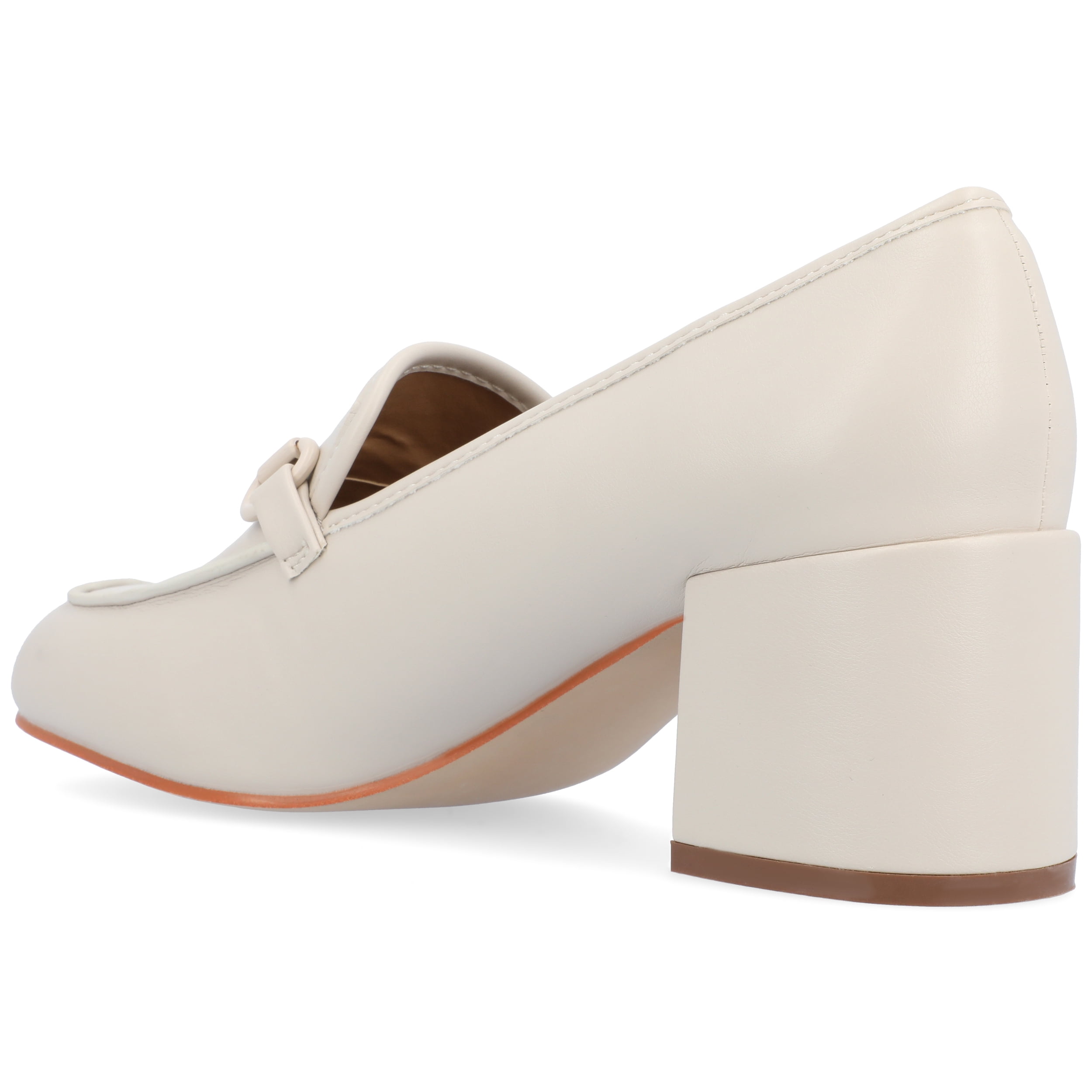 Journee Womens Nysaa Low Heel Square Toe Pumps