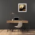 thumbnail image 3 of Redon, Odilon 26x27 White Modern Wood Framed Museum Art Print Titled - Melancholy , 3 of 4