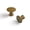 Antique Brass, variant on Goo-Ki Light Brushed Brass Cabinet Drawer Knobs, Zinc Alloy 1.8" Dia Cabinet Handles Hardware for Dresser,Wardrobe,Cupboard, 12 Pack
