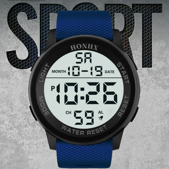 EGNMCR Luxury Men Analog Digital Military Sport LED Wrist Watch general watch