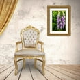 thumbnail image 3 of Haney, Chuck 11x14 Gold Ornate Wood Framed with Double Matting Museum Art Print Titled - Foxglove in Somesville-Maine-USA, 3 of 4