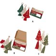 thumbnail image 2 of Guardoinrt 3-Piece Christmas Table Set, Yarn Tree Tabletop Ornament, Durable And To For Mantel, Living Room, Or Decoration A Material Kit, 2 of 6