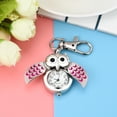 thumbnail image 2 of Pocket Watch Chain Fashion Gorgeous Owl Watch Clip Pocket Keychain, 2 of 7