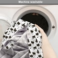 thumbnail image 6 of Cats Dog Crate Cover, Funny House Kitty Playing Around Meow Whiskers Pets Pattern Illustration, Easy to Use Pet Kennel Cover for Medium Large Dogs, 35" x 23" x 27", Dark Brown and White, by Ambesonne, 6 of 6