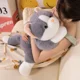 thumbnail image 5 of Juguete de peluche de gato de 40 a 65CM para niños, muñeco de felpa de empalme Kawaii para dormir en la pierna, regalo de Festival, regalo de cumpleaños463, 5 of 5
