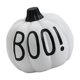 thumbnail image 2 of Figura de calabaza, decoración de Halloween, adorno decorativo, estatua, accesorios para casa embrujada, para mesa de interior, jardín, vacaciones Blanco marfil, 2 of 9