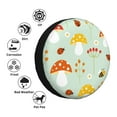 thumbnail image 5 of Easygdp Mushroom Bee Automobile Tire Dust Cover, 14-17in Spare Tire Cover Universal Fit for Trailer, Car, Truck, SUV, Jeep - 15 inch, 5 of 9