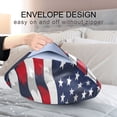 thumbnail image 3 of Ryvnso Satin Pillowcase Eagle in Flag Pillow Cases Standard Size 40x20in, 3 of 6