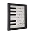 thumbnail image 3 of Wisechoice Musical Quotes Wall Decor with When Words Fail Music Speaks Words Engraved, 10 Inch L x 8 Inch W, 3 of 4