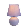 thumbnail image 1 of Simple Designs  Mini Ceramic Globe Table Lamp, 1 of 3
