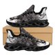thumbnail image 1 of Zapatillas de malla con estampado de mariposas y flores oscuras para mujer, transpirables, para correr, tenis al aire libre, verano, 1 of 6