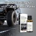 thumbnail image 2 of Crystal Coating for Car Plastic Parts, Crystal Coat Reviver, Plastic Restorer Refurbish Agent with Spong, 2 of 8
