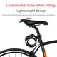 thumbnail image 4 of Candado con contraseña para bicicleta, candado antirrobo, candado con anillo 566, candado para motocicleta, candado para automóvil eléctrico, candado para bicicleta de montaña, candado con contraseña, 4 of 5