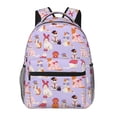 thumbnail image 1 of Easygdp Fashionable Cats Mochila Ergonómica Versátil para Laptop - Múltiples Bolsillos, Correas Ajustables, Unisex para Escuela, Viajes y Actividades al Aire Libre-One Size, 1 of 5