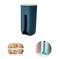 thumbnail image 1 of Garbage Bag Holder Wall Mounted Space Saving Self Adhesive Flip Top Trash Bag Dispenser Kitchen Accessories, 1 of 8