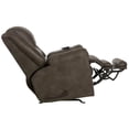 thumbnail image 5 of Catnapper Jimmy Rocker Recliner with Heat and Massage in Gray Polyester Fabric, 5 of 8