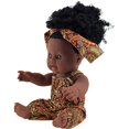 thumbnail image 1 of Reborn Baby Doll Sleep Helping Bath Prop Toy - Marrón XianweiShao 8390605400421, 1 of 1