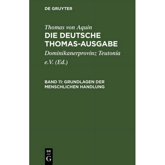 Grundlagen Der Menschlichen Handlung: I-II: 49-70 (Hardcover)