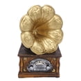 thumbnail image 2 of Phonograph Record Player Model, Resin Highly Simulated Model Phonograph  for Shop, 2 of 7