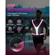 thumbnail image 4 of Chaleco para correr Fitense LED recargable en 5 colores, ajustable, 4 of 7