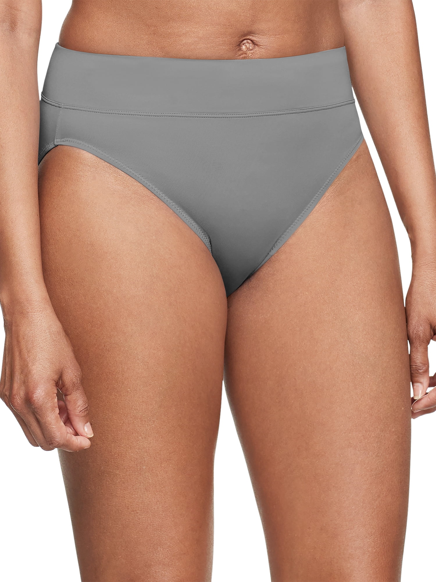 Warners® Blissful Benefits Women's Dig-Free Comfort Waistband Microfiber 3-Pack Hi-Cut