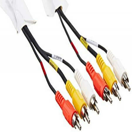 RCA 3FT Cable Audiopipe X 10 Pack Stereo Patch Cables Car Audio And (Best Patch Cables For Pedalboard)