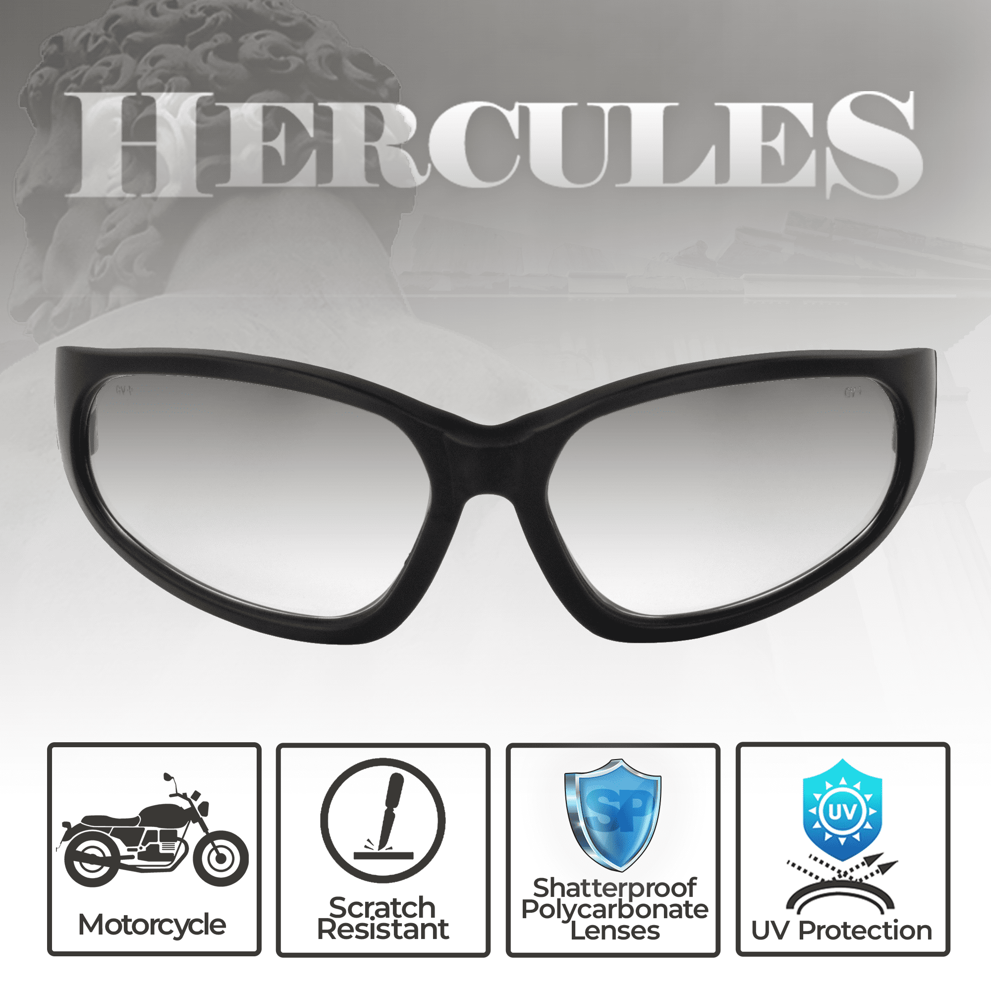 Transition Hercules 24 Safety Glasses With Clear Photo Chromic