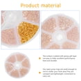 thumbnail image 2 of CIMAXIC jump ring for DIY 1 Set Jewelry Making Jump Ring Set Multi-functional Jump Ring Durable Jump Ring,0.35"X0.35"X0.04", 2 of 5