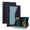 Black, variant on SaniMore Wallet Case for Samsung Galaxy Tab A8 (SM-X200/X205) 10.5" 2022, PU Leather Magnetic Closure Cover Support Pencil Holder Card Slot & Kickstand Full Body Protective Shell, Brown
