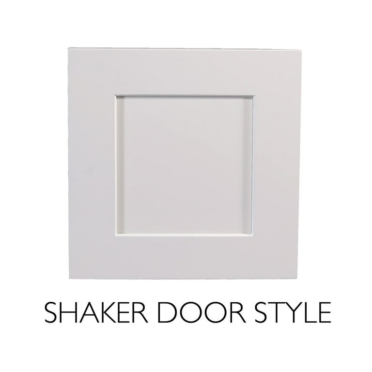 Brookings Plywood Ready to Assemble Shaker 33x36x12 in. 2-Door Wall Kitchen Cabinet in White Brookings Plywood Ready to Assemble Shaker 33x36x12 in. 2-Door Wall Kitchen Cabinet in White