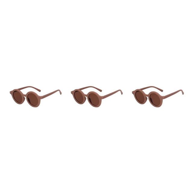Gafas de sol redondas Qarigey para niños, accesorios de ropa de moda, protección para los ojos, CBP376085