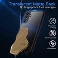 thumbnail image 4 of JETech Matte Case for Samsung Galaxy A14 4G/5G 6.6-Inch, Frosted Translucent Back Protective Slim Phone Cover, Anti-Fingerprints (Black), 4 of 5