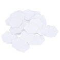 thumbnail image 1 of 100 Pcs Hexagon Paper Templates for Patchwork, Quilting, Sewing, DIY Crafts (16mm Hexagon), 1 of 4